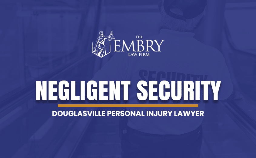 Douglasville Negligent Security Lawyer