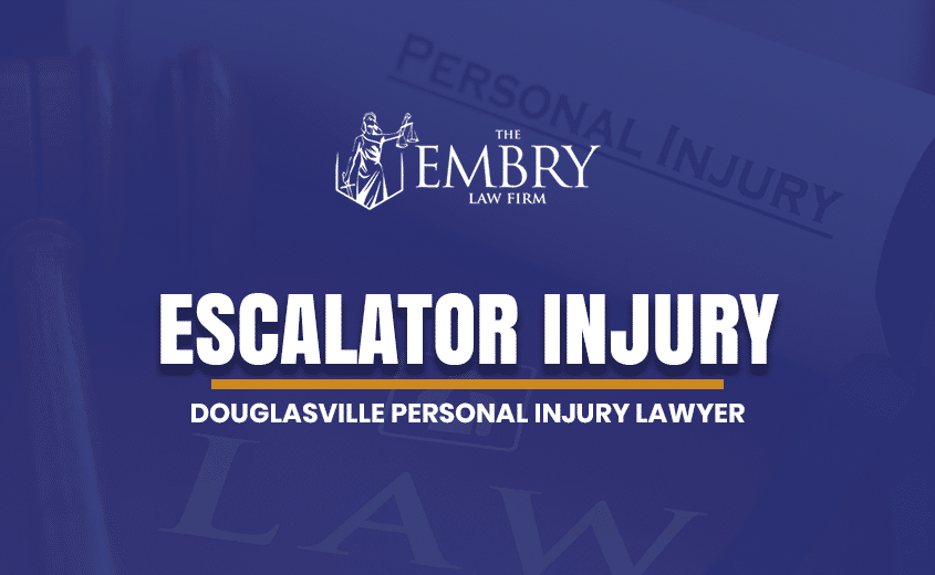 Douglasville Escalator Injury Lawyer